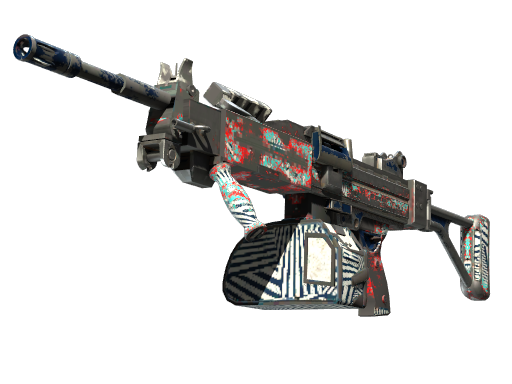 StatTrak™ Negev | Dazzle (Battle-Scarred) Thumbnail
