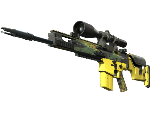 SCAR-20 | Jungle Slipstream (Minimal Wear) Thumbnail