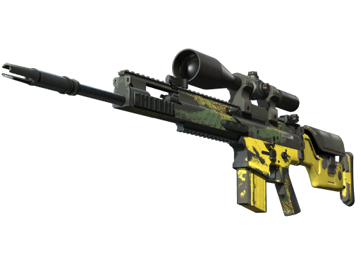 SCAR-20 | Jungle Slipstream (Well-Worn) Thumbnail