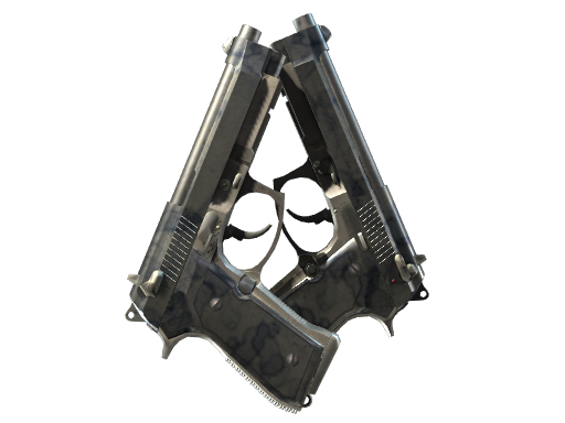 Dual Berettas | Stained (Field-Tested) Thumbnail