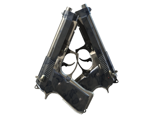 Dual Berettas | Stained (Minimal Wear) Thumbnail