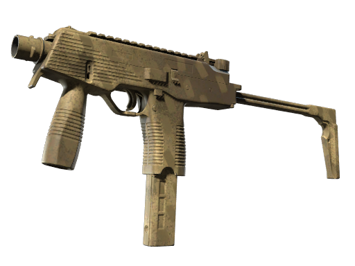 MP9 | Sand Dashed (Minimal Wear) Thumbnail
