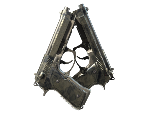 Dual Berettas | Stained (Battle-Scarred) Thumbnail