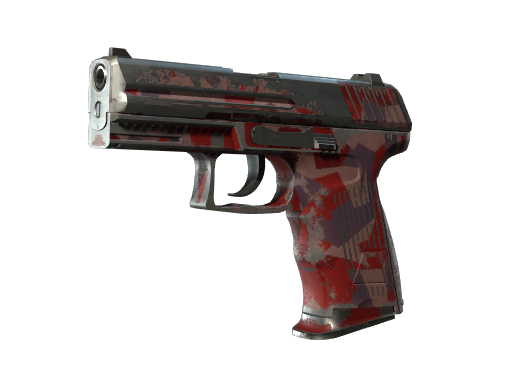 P2000 | Red FragCam (Battle-Scarred) Thumbnail