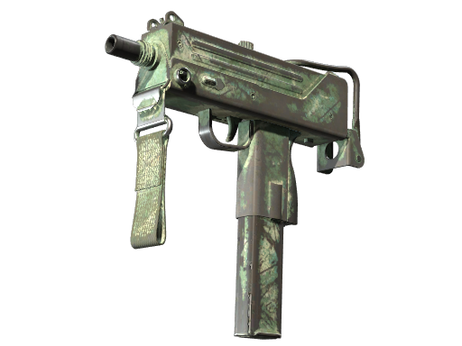 MAC-10 | Surfwood (Battle-Scarred) Thumbnail