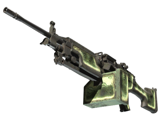 StatTrak™ M249 | Deep Relief (Battle-Scarred) Thumbnail