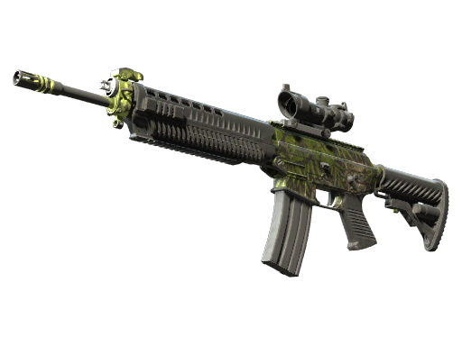 SG 553 | Lush Ruins (Battle-Scarred) Thumbnail