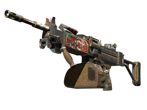StatTrak™ Negev | Drop Me (Battle-Scarred) Thumbnail