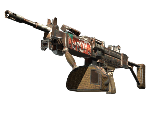 StatTrak™ Negev | Drop Me (Well-Worn) Thumbnail