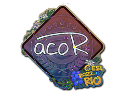 Sticker | acoR (Glitter) | Rio 2022 Thumbnail
