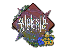 Sticker | Aleksib (Glitter) | Rio 2022 Thumbnail