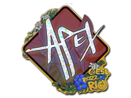 Sticker | apEX (Glitter) | Rio 2022 Thumbnail