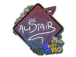 Sticker | aliStair (Glitter) | Rio 2022 Thumbnail