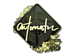 Sticker | autimatic (Gold) | Rio 2022 Thumbnail