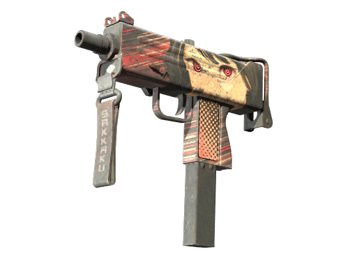 MAC-10 | Sakkaku (Battle-Scarred) Thumbnail