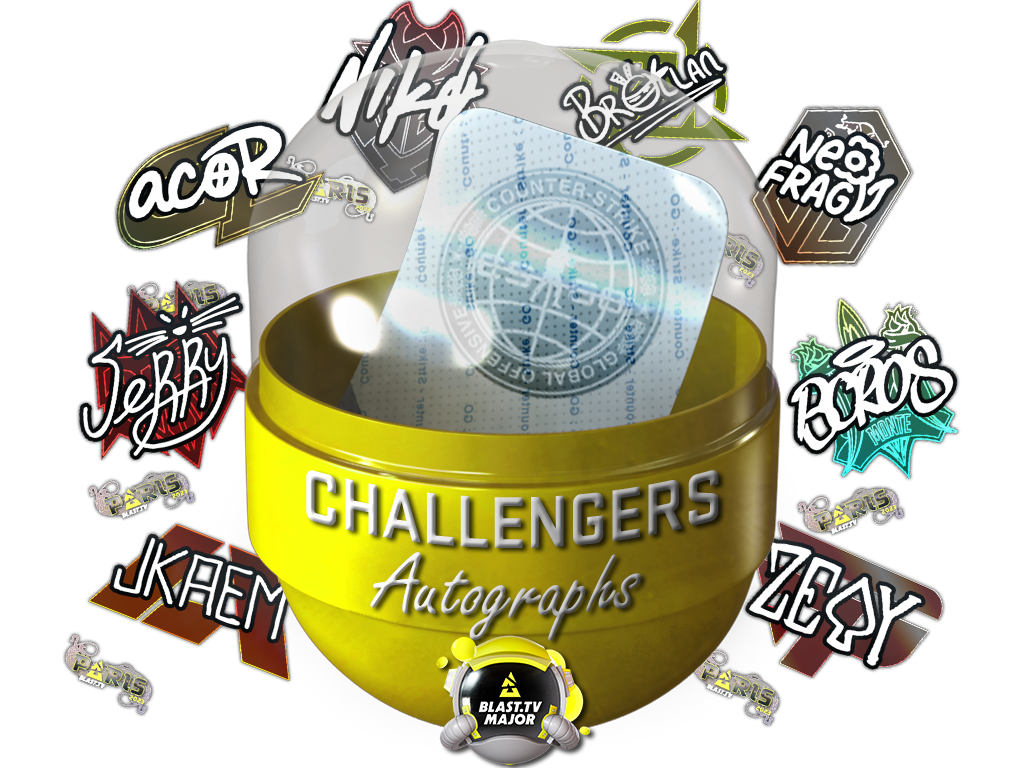 Paris 2023 Challengers Autograph Capsule Thumbnail