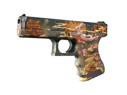 Glock-18 | Umbral Rabbit (Battle-Scarred) Thumbnail