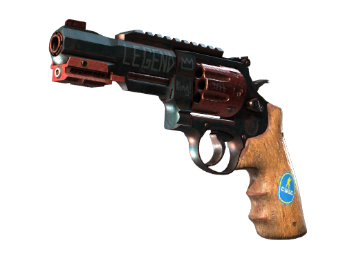 R8 Revolver | Junk Yard (Minimal Wear) Thumbnail