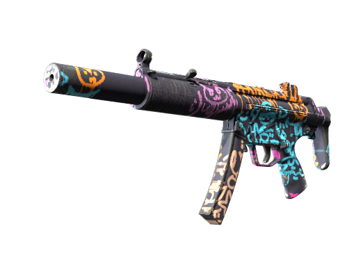 MP5-SD | Neon Squeezer (Field-Tested) Thumbnail