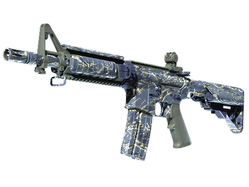 M4A4 | Naval Shred Camo (Minimal Wear) Thumbnail