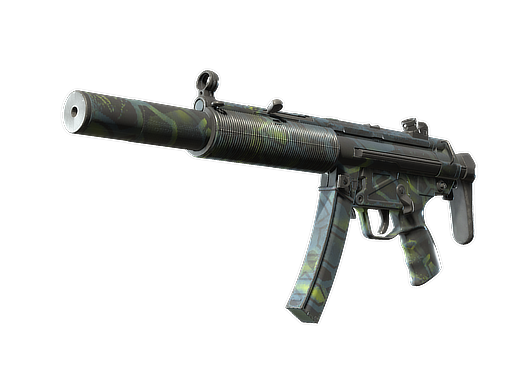 MP5-SD | Lime Hex (Well-Worn) Thumbnail