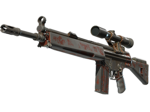 G3SG1 | Red Jasper (Battle-Scarred) Thumbnail