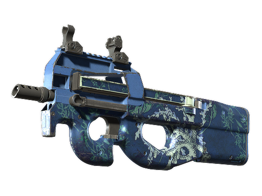P90 | Reef Grief (Well-Worn) Thumbnail