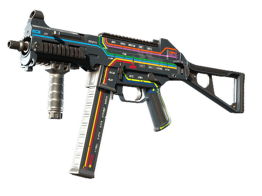 Souvenir UMP-45 | Late Night Transit (Well-Worn) Thumbnail