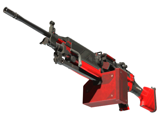 StatTrak™ M249 | System Lock (Well-Worn) Thumbnail