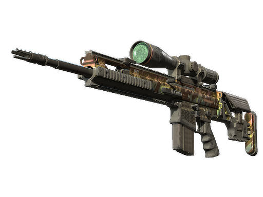 SCAR-20 | Caged (Battle-Scarred) Thumbnail