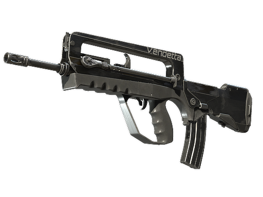 FAMAS | Vendetta (Well-Worn) Thumbnail