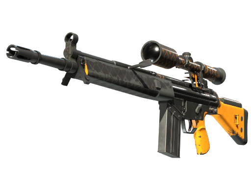 G3SG1 | Orange Kimono (Well-Worn) Thumbnail